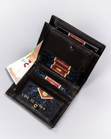 PETERSON PTN 22310-VT RFID leather wallet