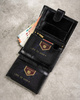 Three-Piece Gift Set: Men’s Leather Wallet, Cardholder and Keychain PETERSON PTN SET3-N4L-V