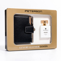 Gift set: a women's wallet and  Peterson Velvet perfume PTN ZD3