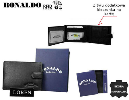 Men's leather wallet 0670L-P-D