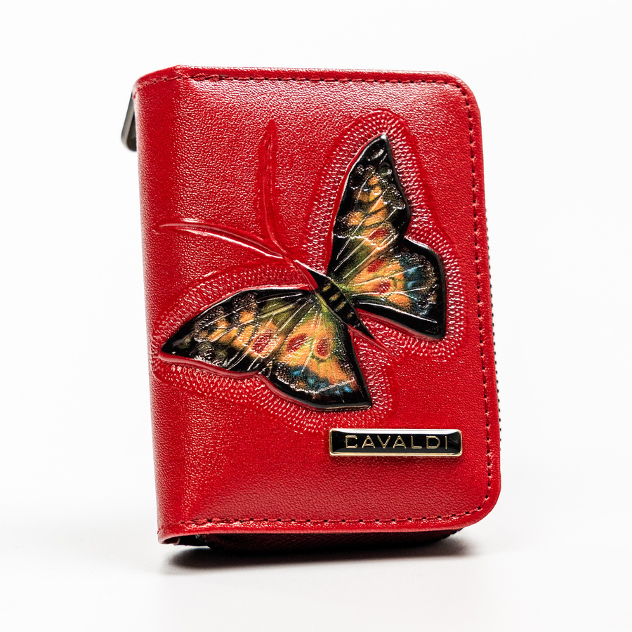 Leather & leatherette wallet RFID 4U CAVALDI PN33-BT | Galanteriacedar.pl