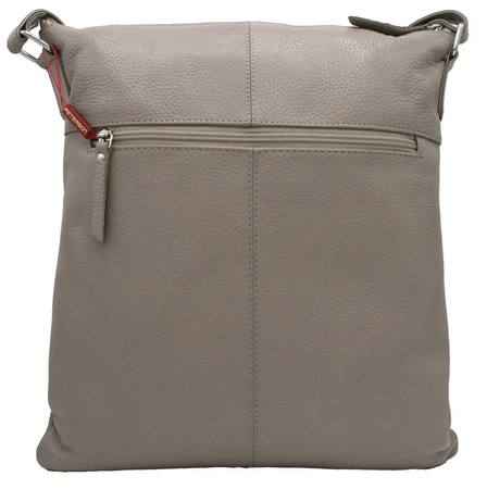 Torba skórzana+portfel PTN D72-DS Dark Beige