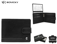 Portfel męski skórzany N7L-CMC Black