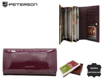 Women's leather wallet PTN 42122-SH Purple