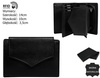 WOMEN'S leather wallet RD-01-GCL-NL Black