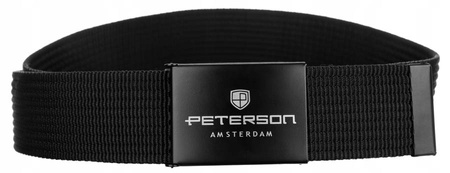 Pasek parciany PETERSON PTN BLACKBLACK-2