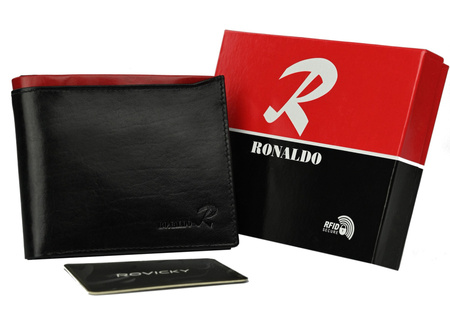 RONALDO N992-VT RFID leather wallet