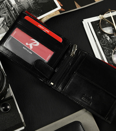 RONALDO N992-VT RFID leather wallet