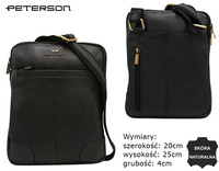 PETERSON leather bag PTN 014-NDM