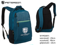 Plecak sportowy PTN GL-PS1 Turquoise