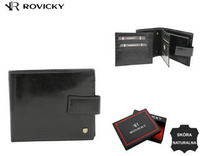 Portfel skórzany RFID ROVICKY 22321L-RVT