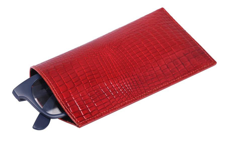 Leather glasses case G1-RS (no discount)