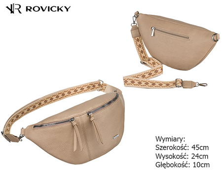 Saszetka PU R-103-03 Beige