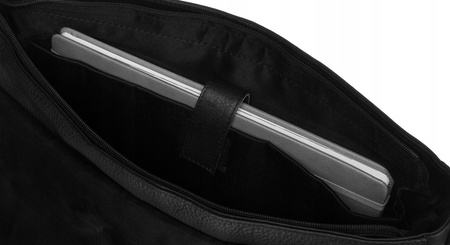 PETERSON PTN 1728-NDM leather laptop bag