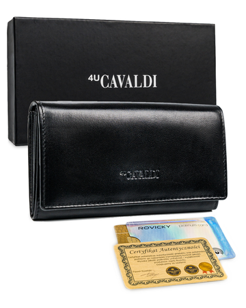 CAVALDI RFID leather wallet RD-08-GCL