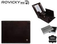 Portfel skórzany RFID ROVICKY N61-RVT