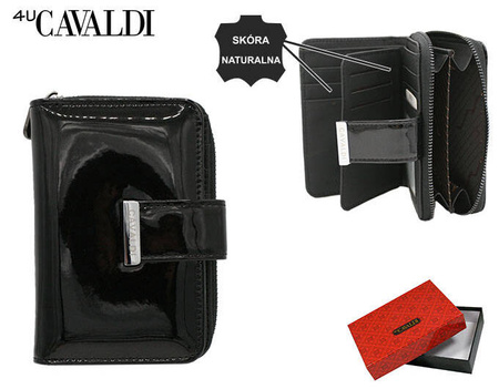 Leather & leatherette wallet RFID 4U CAVALDI PX31-JMP