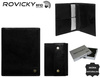 Portfel męski skórzany N02-RVT Black