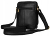 PETERSON leather bag 1117-NDM BLACK