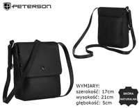 PETERSON leather handbag PTN TOR-373-SNC