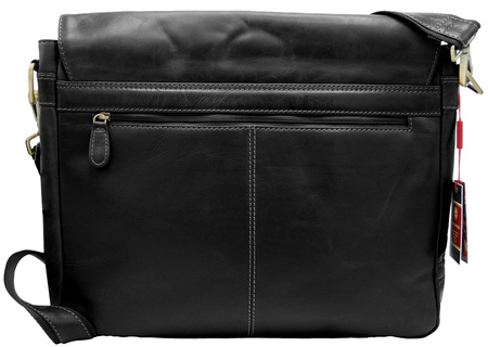 Torba skórzana na Laptopa PTN LP-8173-COM Black