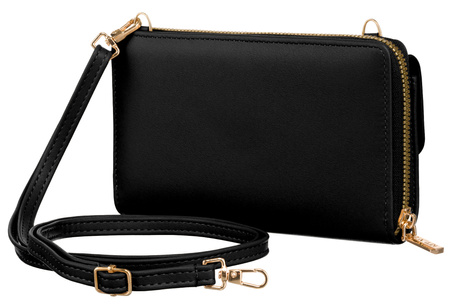 PU handbag-wallet M-11-2213 Black