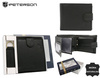 Men's Gift Set: Leather Wallet and Keychain PETERSON PTN SET-M-N992L-D