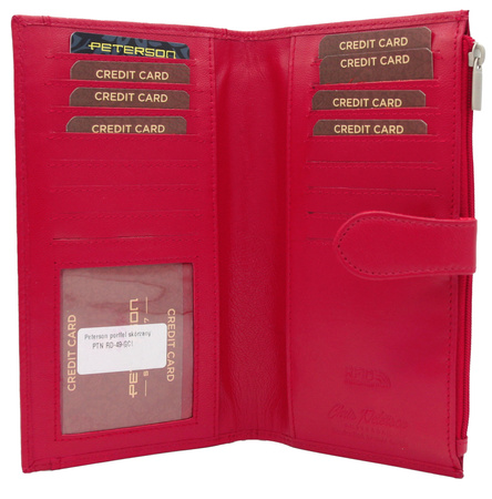 PETERSON PTN RD-49-GCL RFID leather wallet