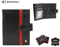 Portfel skórzany RFID ROVICKY 22314L-RVTP