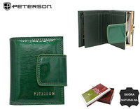 Women's leather wallet PTN 42329-SH Green