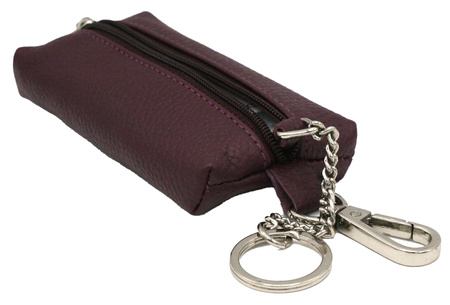 Skórzane etui na klucze SKL-001-NDM Purple