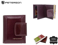 Women's leather wallet PTN 42329-SH Purple