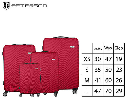 PTN ML-29-SET4 Wine Suitcase Set