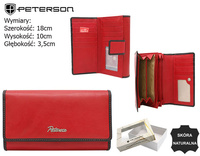 PTN KA-24 Red+Black leather wallet