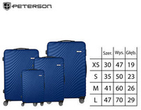 PTN ML-29-SET4 Navy suitcase set