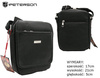 Men's PU bag PTN 1117-MACRO Black