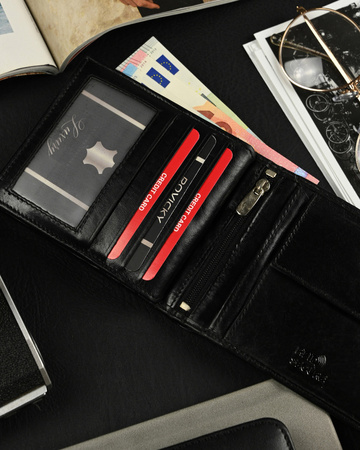 RONALDO N01-VT RFID leather wallet