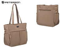 A modern women's handbag PTN CTY-14 Beige