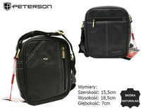 PETERSON leather bag PTN TB-8023-COM