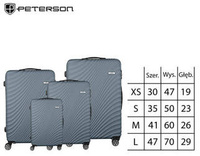 PTN ML-29-SET4 Grey suitcase set