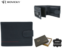 Portfel skórzany RFID ROVICKY R-N992L-GAT