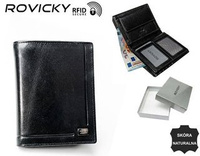 Portfel skórzany RFID ROVICKY PC-106-BAR