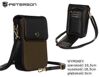 PETERSON PTN M-14 eco leather bag