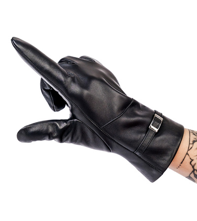 ROVICKY leather gloves R-RDS-04-O