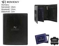 Leather Wallet RV-7680277-BCA Black