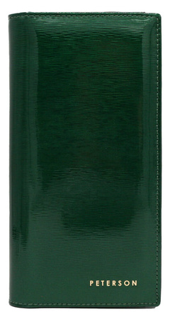 Women's leather wallet PTN 421431-SH Green