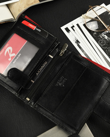 RONALDO N4L-VT RFID leather wallet