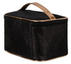 A large glitter cosmetic bag PTN KOS-L04-B Black Peterson