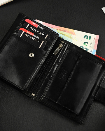 RONALDO N104L-VT RFID leather wallet