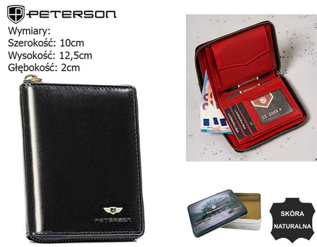 PETERSON PTN 340.02 RFID leather wallet